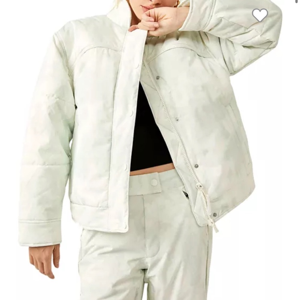 FP MOVEMENT By Free People Bunny Slope Waterproof High Waist Ski Pants & Jacket